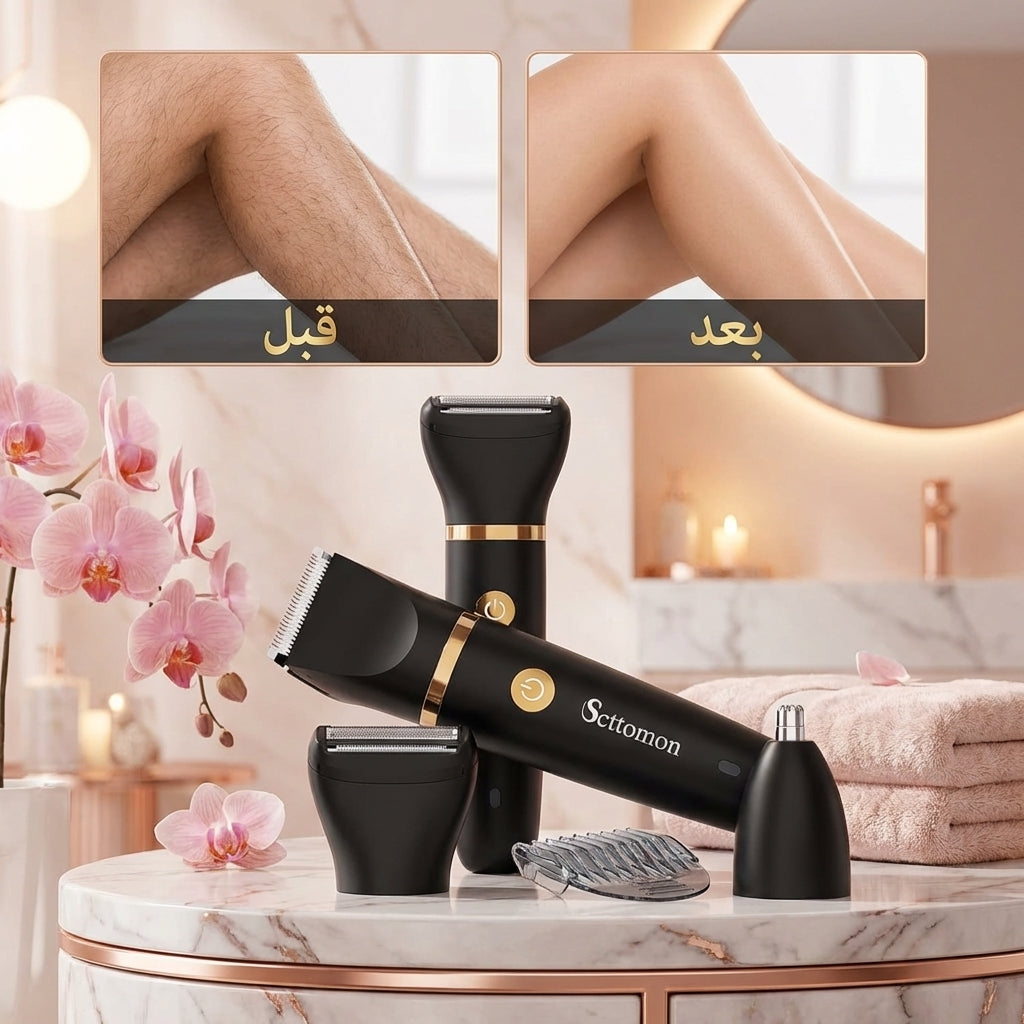 الأسطورة الثلاثية: ماكينة الحلاقة الاحترافية 3 في 1